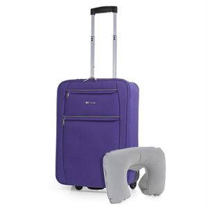 VALISE - BAGAGE Valise Cabine Avion T71950B  Pourpre