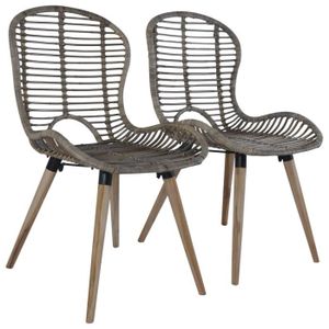 Chaises Salle Manger Rotin Achat Vente Pas Cher