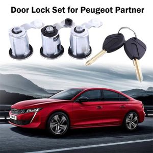 CITROEN berlingo peugeot partner à partir 1997 3 SERRURE KIT Barillet de porte