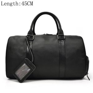 Sac polochon top cuir femme