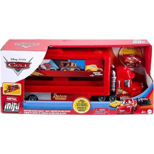 FIGURINE - PERSONNAGE Coffret Cars Camion Transporteur Mack 28 Cm Voitur