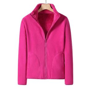 veste molletonnée femme