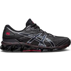 Asics gel rouge et sales noir