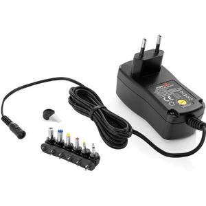 CHARGEUR - ADAPTATEUR  Poppstar - Bloc d'alimentation universel (9V 12V 1