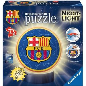PUZZLE Ravensburger Puzzle 3D rond 72 p illuminé - FC Bar