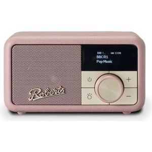 RADIO CD CASSETTE ROBERTS - Radio Revival Petite - Rose sombre