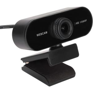 WEBCAM Webcam 1080P, Rotation À 360° 30Fps Hd Usb Webcam 