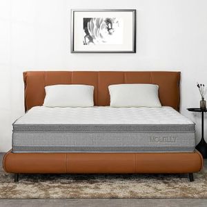 MATELAS Matelas 90X190 22 Cm Matelas À Ressorts Ensachés Et À Mémoire De Forme, Fermeté Moyenne Et Durabilité, Soutien Parfait, Respi[M2]