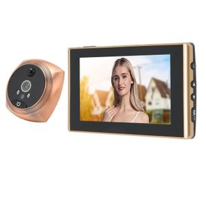 Somikon : Caméra judas numérique à vision nocturne avec écran couleur -  Accessoires pour portes et loquets - Achat & prix