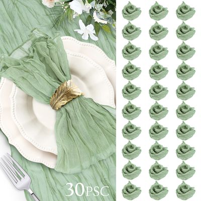 Lot De 24 Serviettes De Table Tissu Blanc 43x43 Cm - Réutilisables, Douces, Idéales Événements & Quotidien
