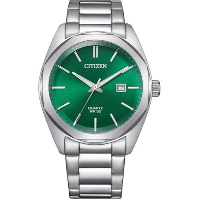 Montre Citizen Eco-Drive Radiocontrolled AT8260-18A Homme - Boîtier Acier 43mm, Bracelet Cuir Bleu