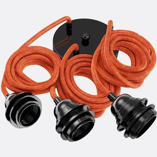 4 Pièces Câble Suspension Ajustable 1,5mm X 2m - Kit Câble Acier Pour Luminaire, Plafonnier Et Photos
