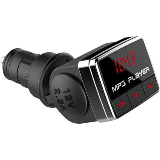 Hoppac Transmetteur FM Bluetooth,Adaptateur Bluetooth Voiture PD(30W