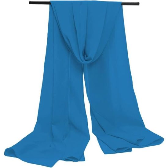Châle étole Femme En Mousseline De Soie - Cape Circulaire - Pour Mariage, Soirée, Plage - Diamètre 37 Cm - Alvivi