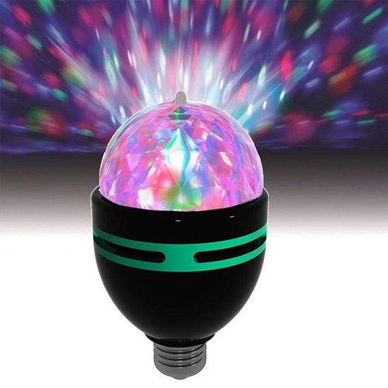 Grande Lampe Disco boule jeu de lumière ampoule Cdiscount TV Son Photo
