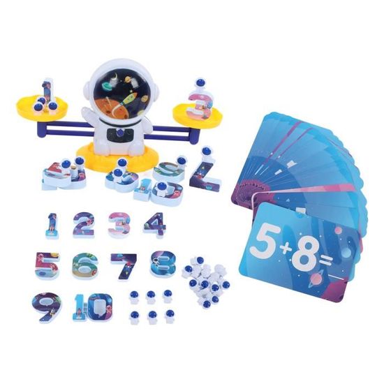 Jeu éducatif D'équilibre Et De Maths 'Grenouille' - Apprendre à Compter - 20 Nombres Inclus - Pour Enfants à Partir De 3 Ans - Cadeau éducatif