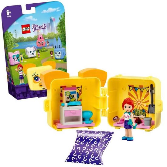 LEGO® Friends 41664 Le cube carlin de Mia, Cadeau Fille et Garçon 6 ans, Figurines Animaux, Jouet de Collection