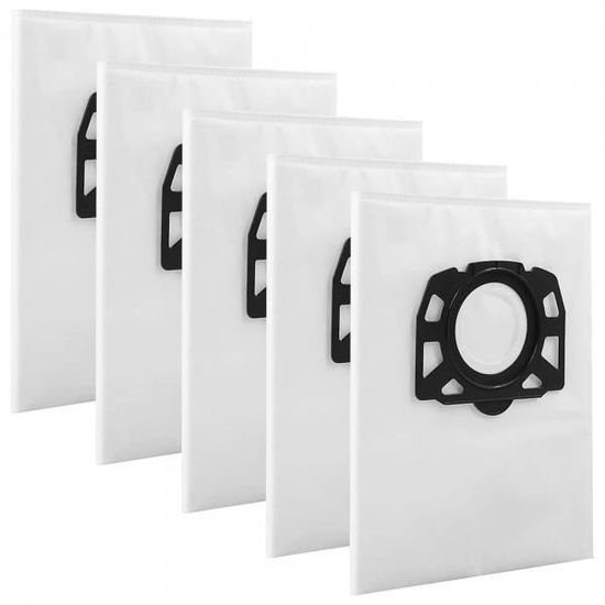 BIO Papieren Stofzakken 25 Liter 10 Stück Kärcher WD4, WD5, WD6, WD4 Premium, WD5 Premium Staubsaugerbeutel, Kärcher MV4, MV5 Und Mv6 Staubfilterbeutel 92566353 Composteerbaar Filter