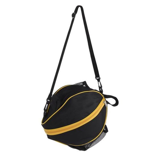Grand Sac Filet VOANZO Rouge/blanc – Polypropylène, Contient 15 Ballons, Pour Basket, Foot, Volley