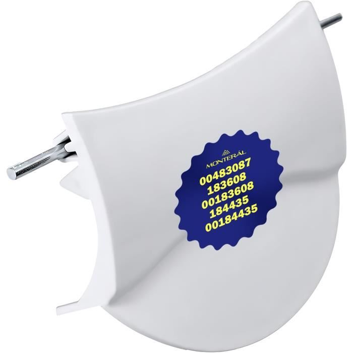 vhbw maniglia per porta/sportello compatibile con Bosch Logixx 8 WAS24-serie lavatrici - Sostituisce 648581, 00751786 vhbw maniglia per porta/sportello compatibile con Bosch Logixx 8 WAS24-serie lavatrici - Sostituisce 648581, 00751786
