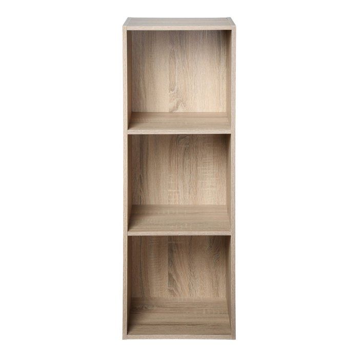 COMPO Meuble de rangement contemporain décor chêne - L 31 cm