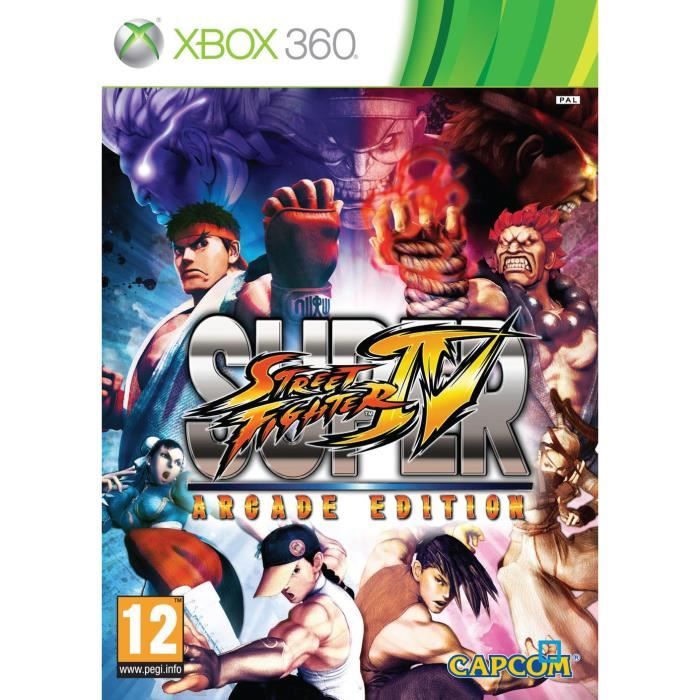 Capcom Super Street Fighter IV Arcade Edition / Jeu X360