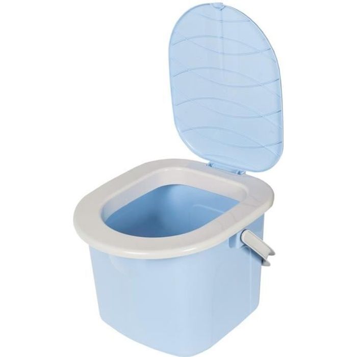 BranQ Toilettes touristique seau 15,5l bleu