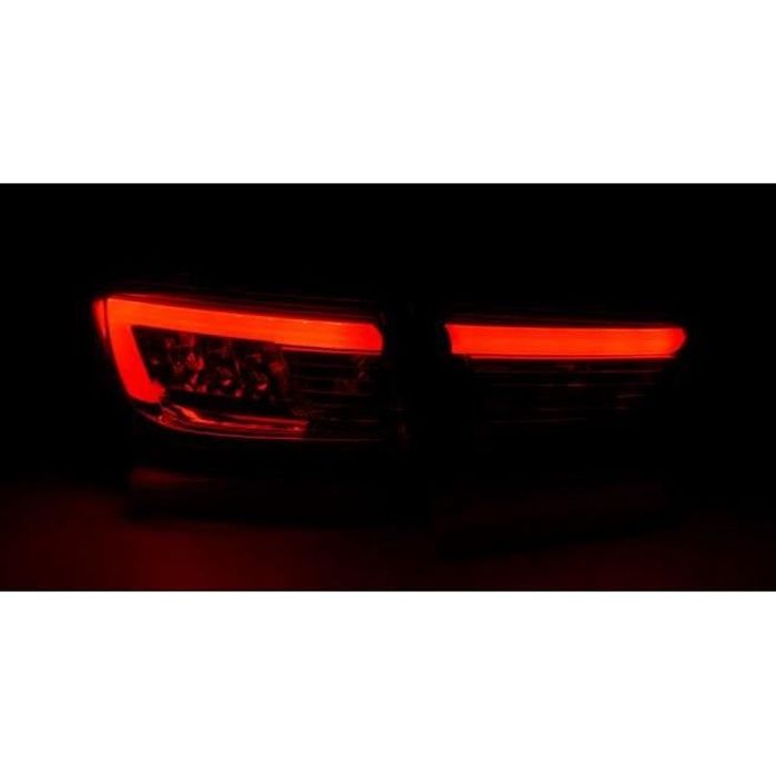 Paire de feux arriere Renault Clio 4 13-16 LED BAR noir