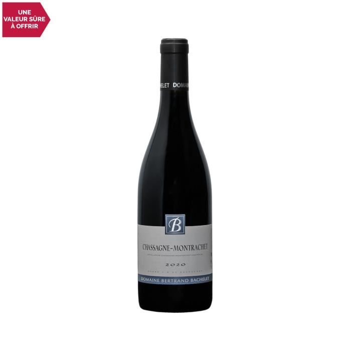 Chassagne-Montrachet Rouge 2020 - 75cl - Domaine Bertrand Bachelet - Vin AOC Rouge de Bourgogne - Cépage Pinot Noir