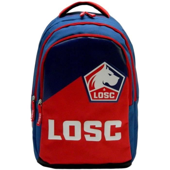 LOSC Sac à dos 45 cm 2 Compartiments + 1 Poche Enfant