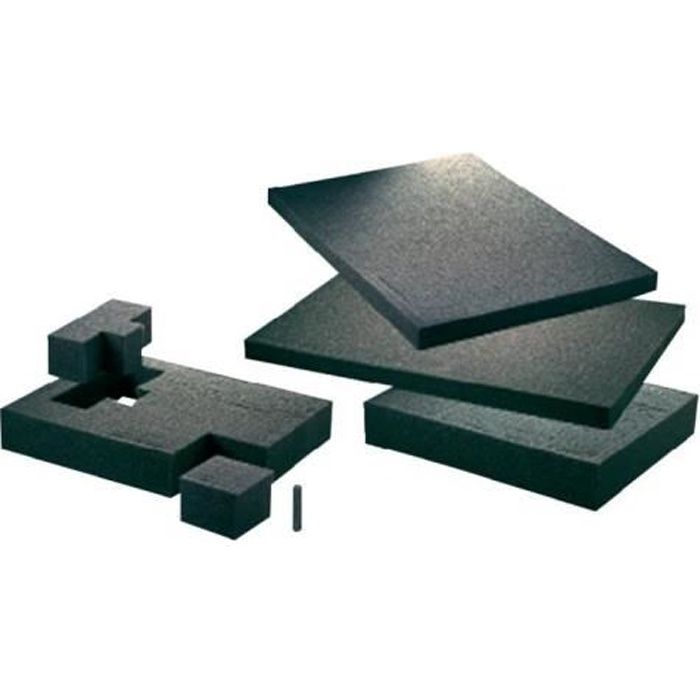 Mousse pour valise 440 X 320 X 40 mm