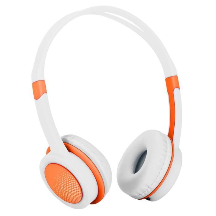 Casque DM-2720 Casque filaire pour enfants (orange)
