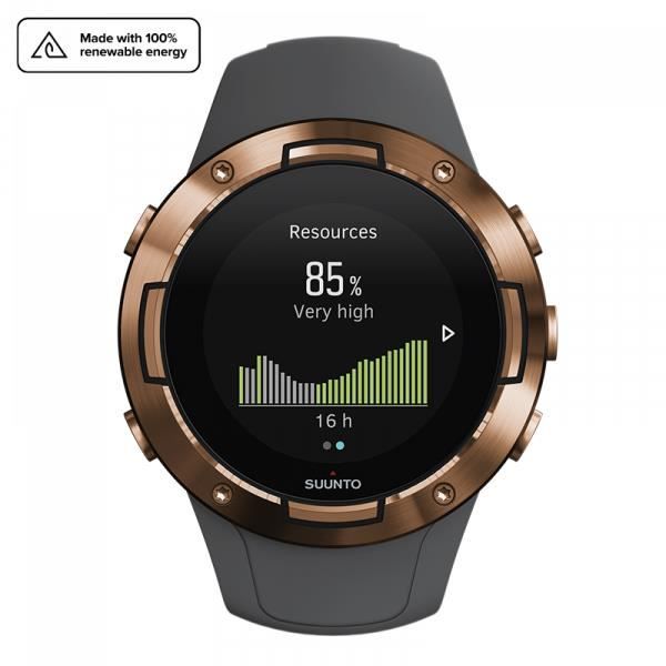 Montre connectée SUUNTO 5 Graphite Copper kav