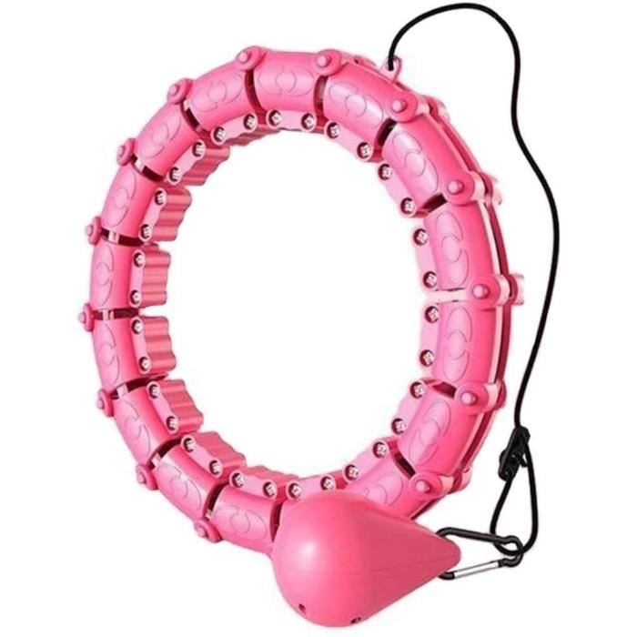 WJJ Hula Hoop Fitness Fitness Hula Hoop, Massage Intelligent Hula Pondéré Cerceau, Ne Jamais Tomber De Taille R&eac402