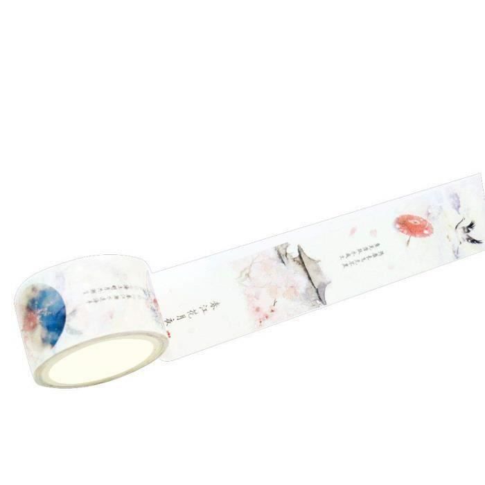 Bandes Adhésives Série de Noël Papier Ruban Décoratif Washi Coloré Papier Adhésif Journal d'album Scrapbooking A LIJFK386