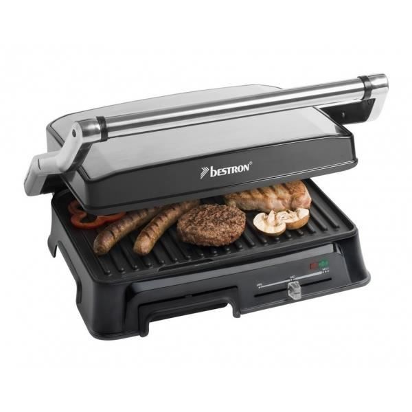 BESTRON ASW118 Grille-viande électrique - Inox