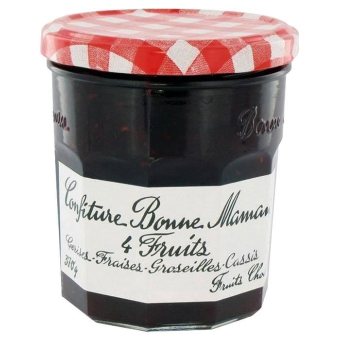 Bonne Maman - Confiture Bonne Maman 4 Fruits (lot de 6)
