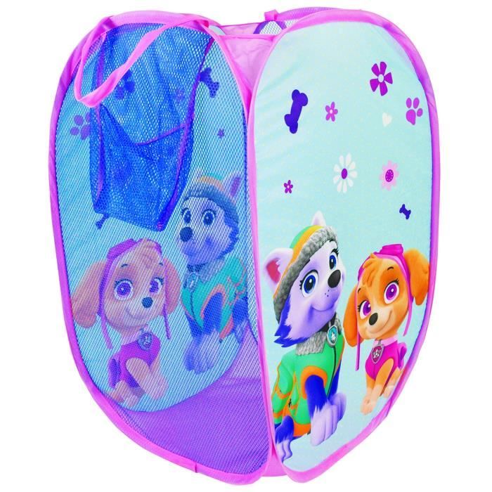 Fun House Pat Patrouille fille sac a linge pour enfant