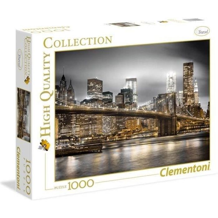 Clementoni - 1000 pièces - New York Skyline