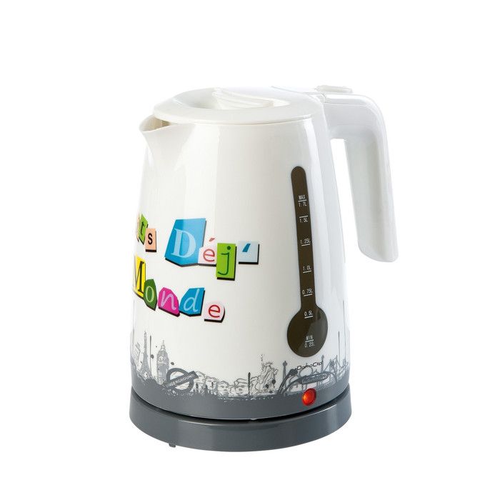 Bouilloire Petits Déj sans fil, 1,7l Domoclip DOD102