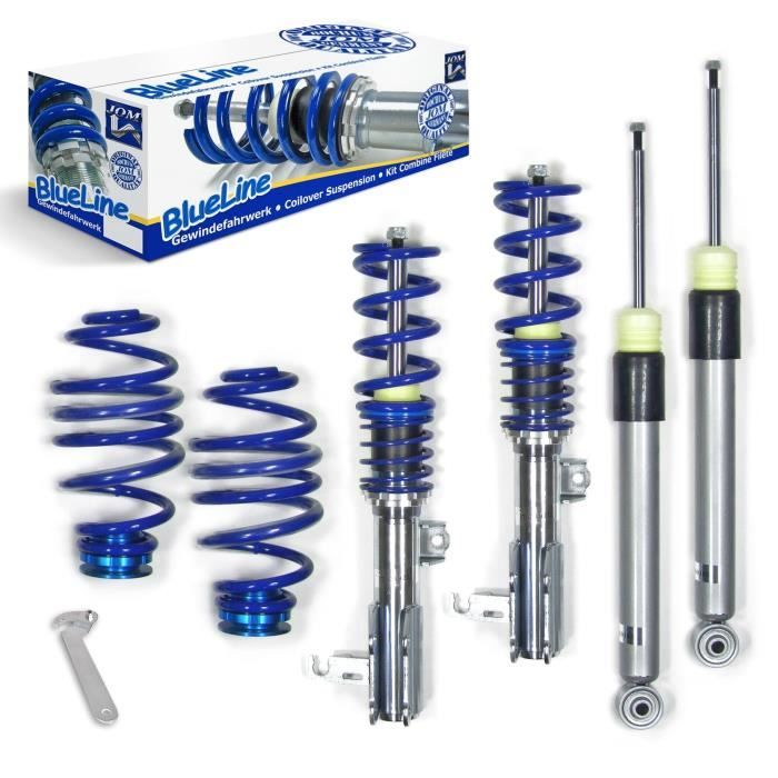 KIT SUSPENSION COMBINE FILETÉ OPEL ASTRA J BERLINE DE 2010 A 2015,pour motorisation : 1.3cdti/1.4/1.4t/1.6/1.7cdti/2.0cdti