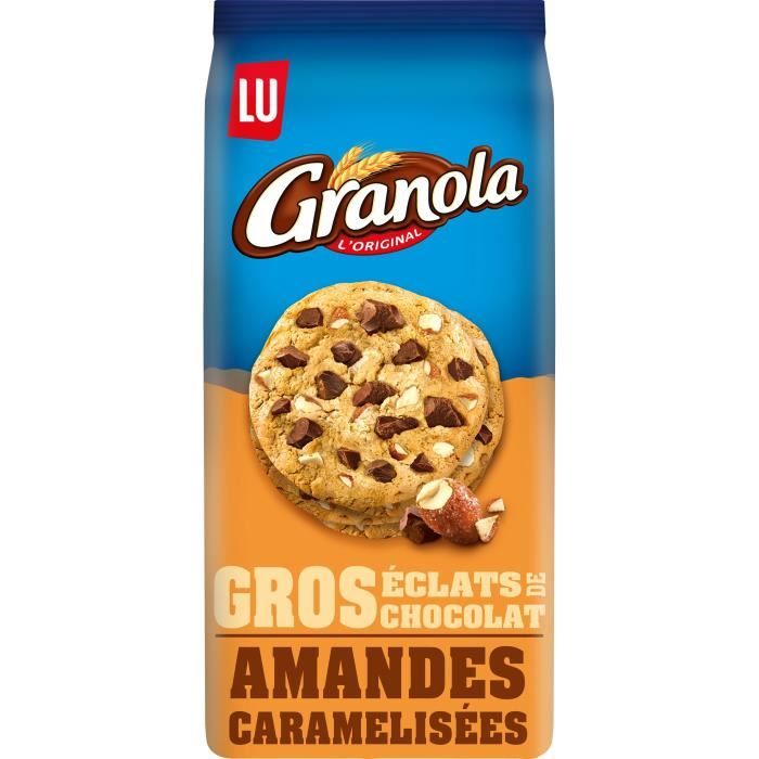 Biscuits chocolat et amandes 184g Granola