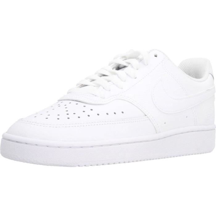 NIKE Baskets Court Vision Blanc Femme