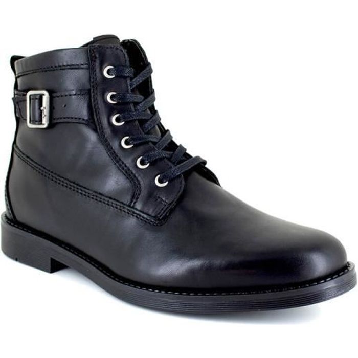 Bottine Homme J.Bradford Cuir Noir JB-VARS