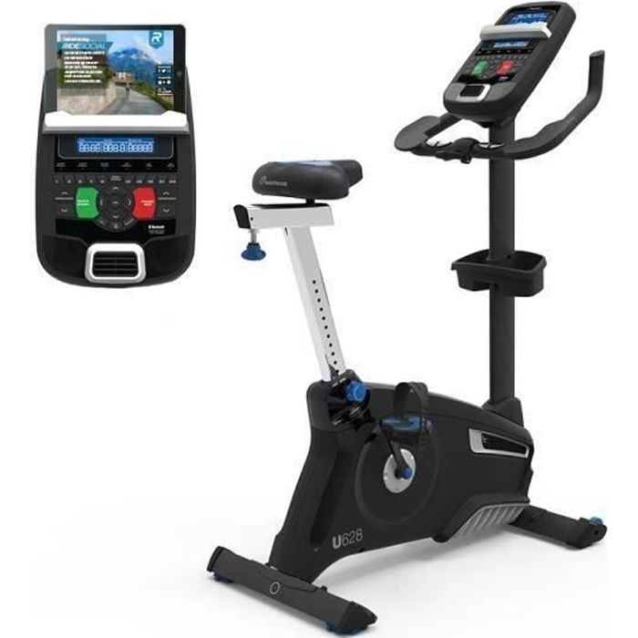 Vélo d appartement Nautilus Noir connecté U628