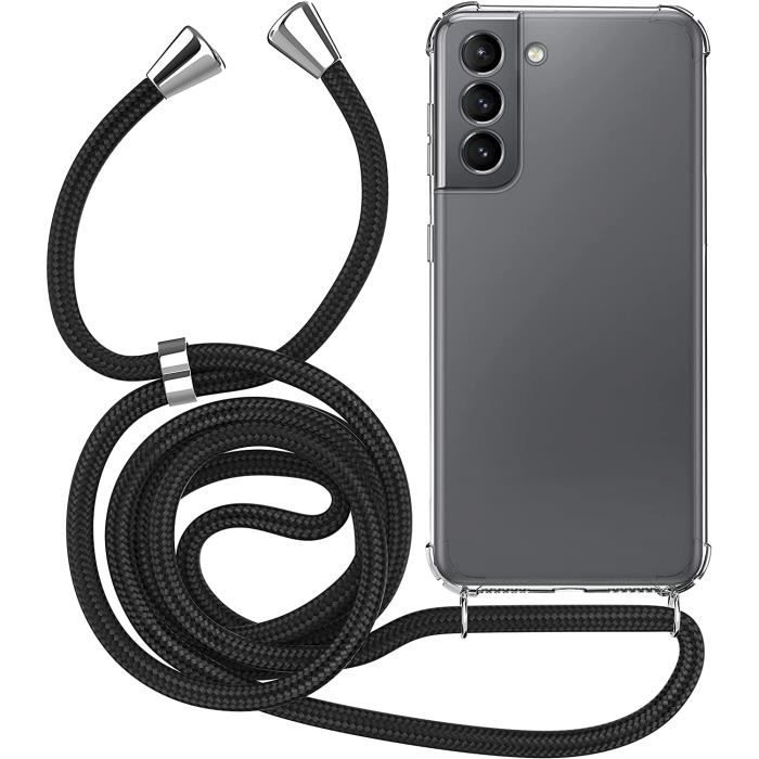 Coque avec collier tour de cou noir pour Samsung Galaxy S23 [Toproduits®]
