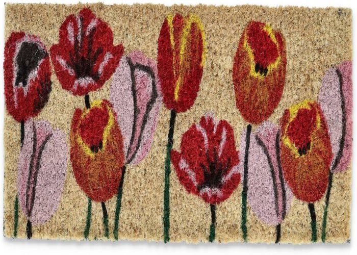 CASA TESSILE Zerbino Mini in Cocco cm 23X53 Duplo - Dis. Girasoli