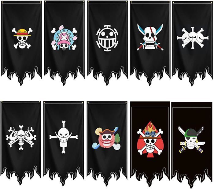 Affiche Anim One Op Piece Drapeau Big Mom 493 276 Inch Offizielle