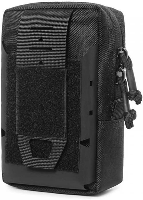 Sacoche Banane Tactique TRIWONDER – Poche Molle Ceinture EDC – Neuve, Noir