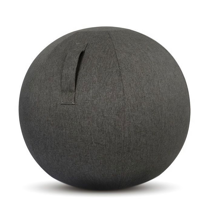 Kenoko Ballon De Siège Ergonomique NAMI 65 Cm – Bureau, Yoga, Grossesse – Housse Lavable – Pompe Incluse